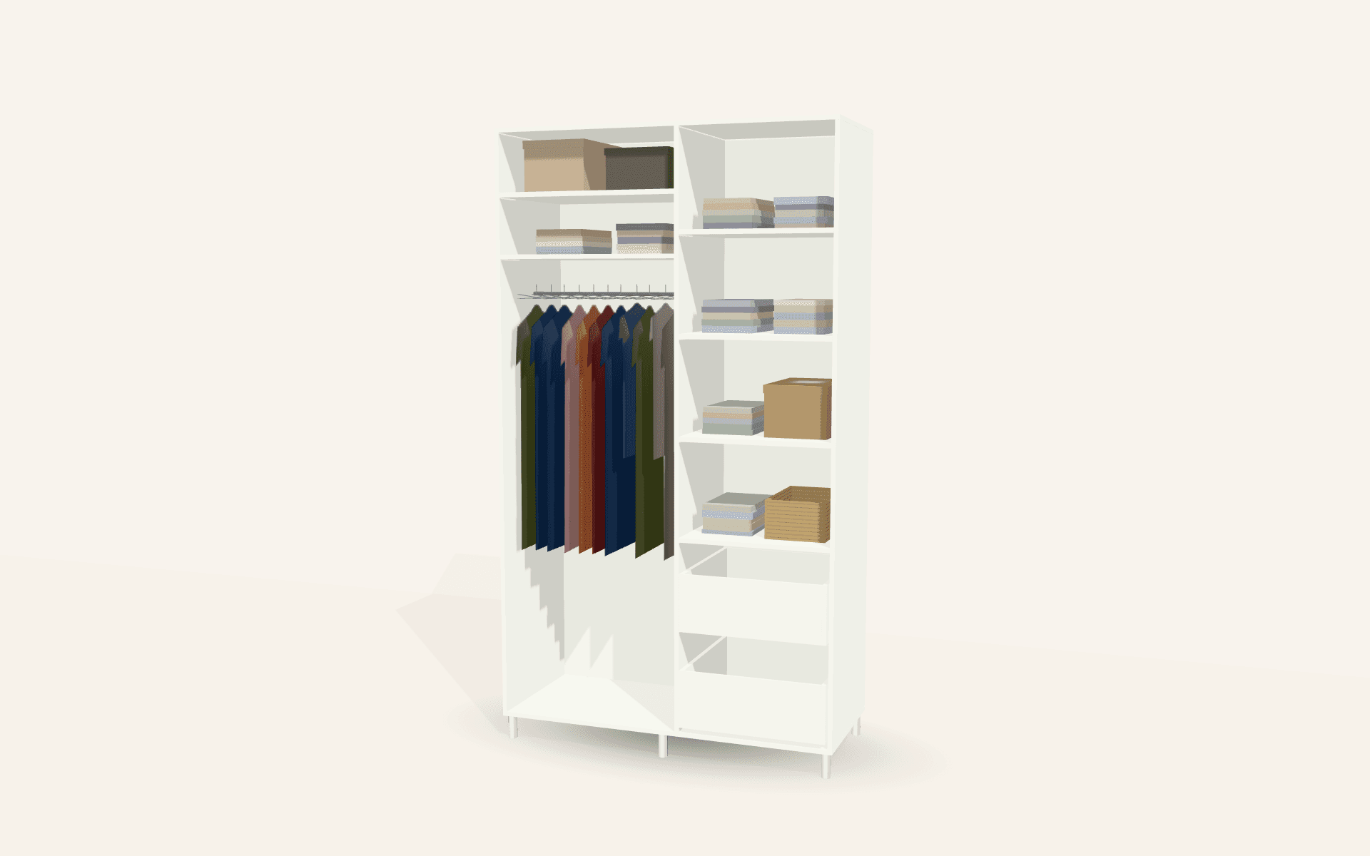 The Clapham Guest-Room Wardrobe (SW4)